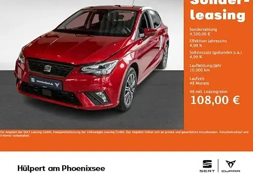 Gebraucht Seat Ibiza 116 PS (85 kW) 2025 Desire rot metallic Kleinwagen