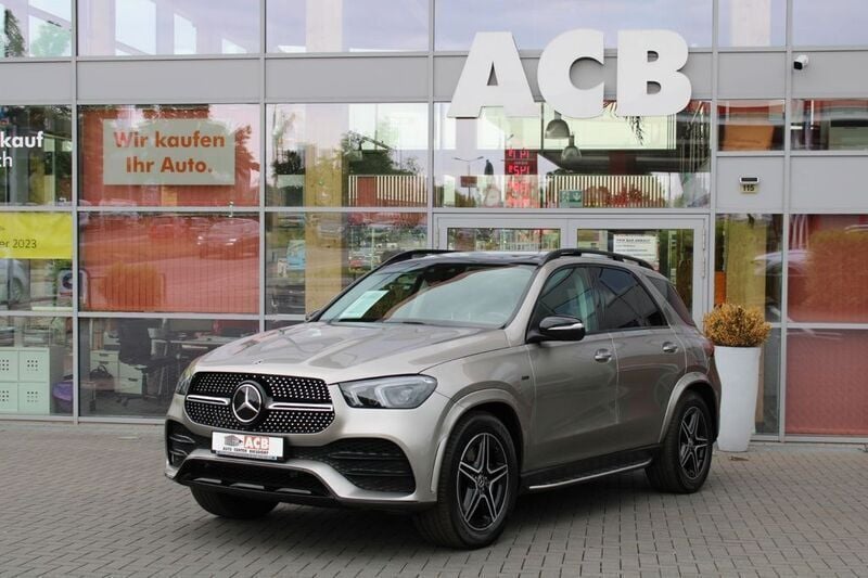 Silber Gebraucht 2021 Mercedes GLE350e AMG line SUV | 51.900 € (Guter Preis) - Bild 1/4