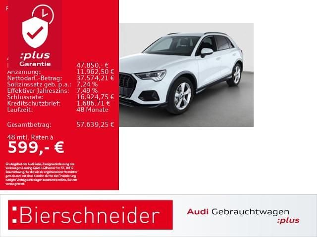 Gletscherweiß metallic Gebraucht 2025 Audi Q3 Advanced Plus SUV | 47.850 € (Teuer) - Bild 1/3