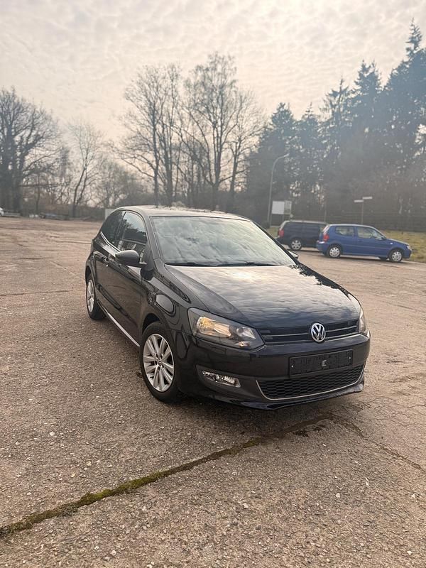 Gebraucht VW Polo Style 69 PS (50 kW) 2011 Schwarz Kleinwagen