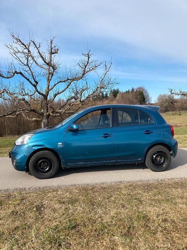 Gebraucht Nissan Micra 98 PS (72 kW) 2015 Grün Kleinwagen