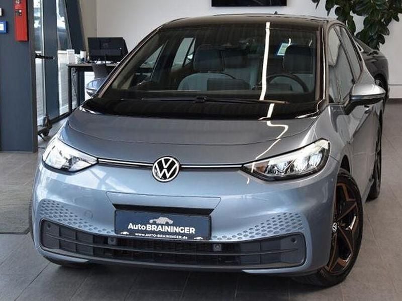 Blau Gebraucht 2021 VW ID.3 Pro Kleinwagen | 20.980 € (Guter Preis) - Bild 1/4