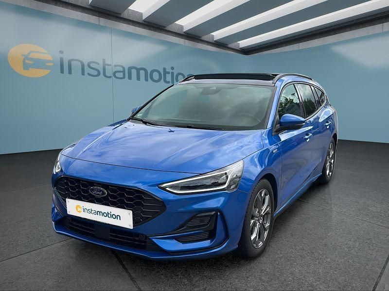 Blau Gebraucht 2024 Ford Focus ST-Line Kombi | 27.699 € (Fairer Preis) - Bild 1/4