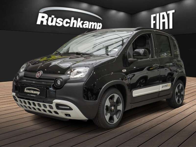 Gebraucht Fiat Panda Cross Cross 69 PS (50 kW) 2024 Cinema schwarz) (schwarz Kleinwagen