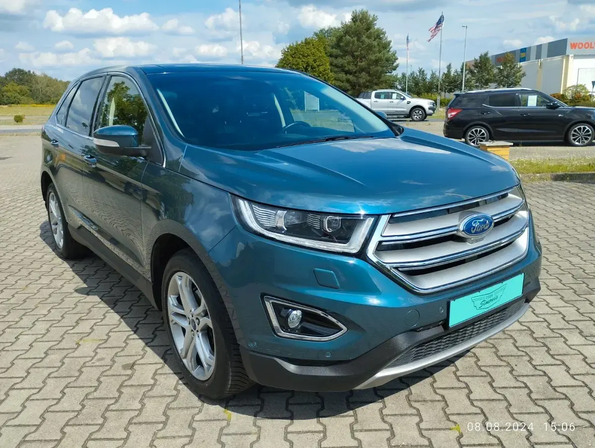Gebraucht Ford Edge Titanium 211 PS (155 kW) 2016 Blau SUV