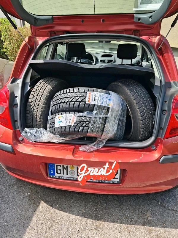 Usata Renault Clio II 2005 Rosso Utilitaria
