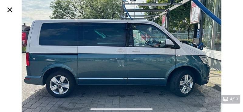 Weiß Gebraucht 2018 VW T6 Highline Van | 41.600 € (Teuer) - Bild 1/4