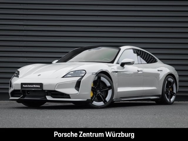 Weiß Gebraucht 2022 Porsche Taycan Turbo Limousine | 175.900 € - Bild 1/4