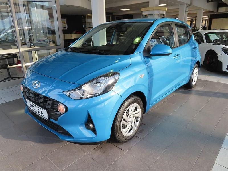 Blau Gebraucht 2023 Hyundai i10 Select Kleinwagen | 10.980 € (Fairer Preis) - Bild 1/4