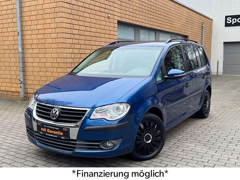 Gebraucht VW Touran Conceptline 140 PS (102 kW) 2009 Blau Van / Kleinbus