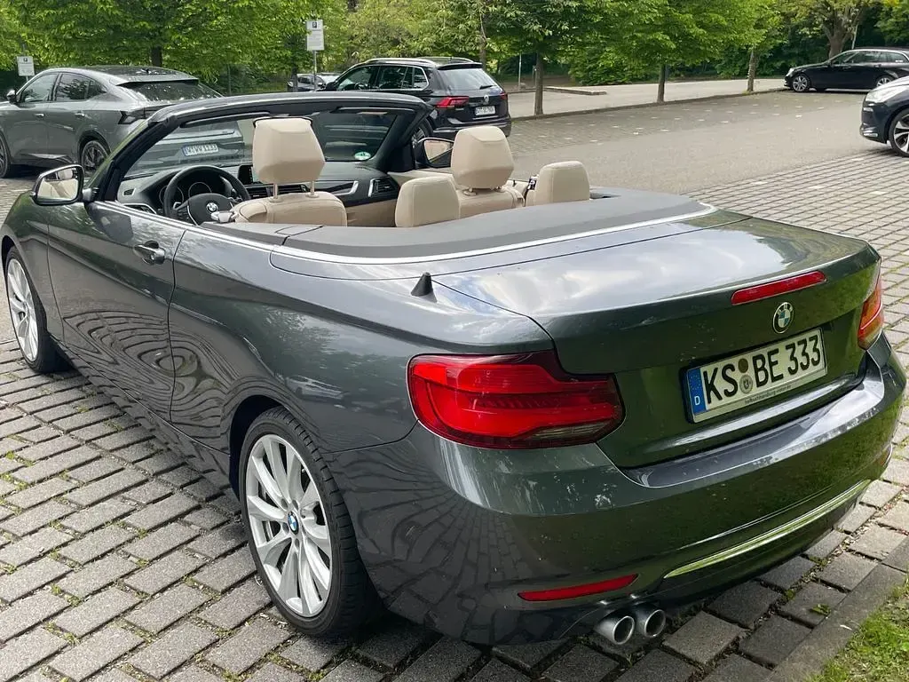 Gebraucht BMW 230 Luxury Line 252 PS (185 kW) 2018 Grau Cabrio