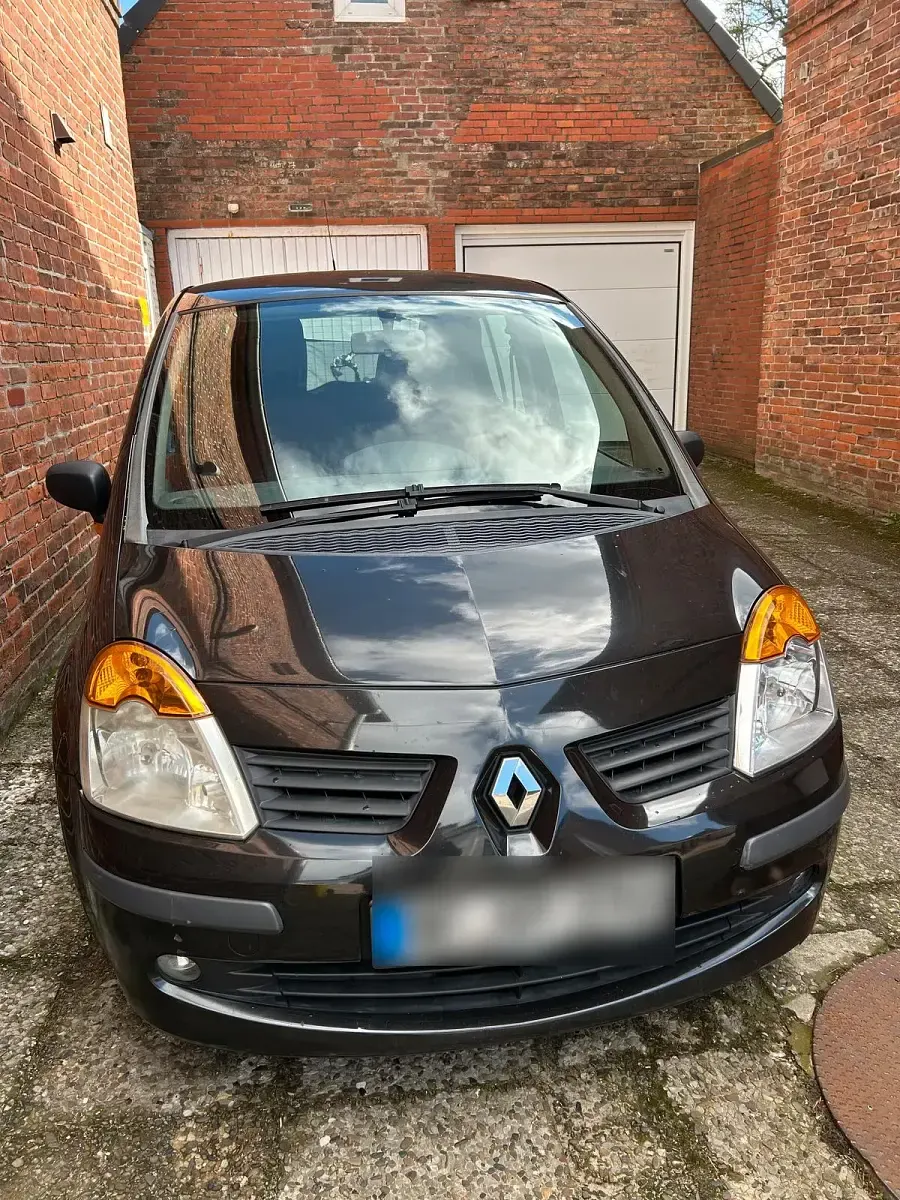 Gebraucht Renault Modus 75 PS (55 kW) 2005 Schwarz Van / Kleinbus
