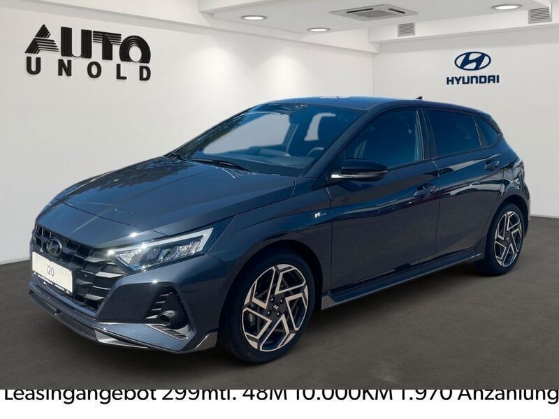 Grau Neu 2025 Hyundai i20 N Line Limousine | 25.500 € (Teuer) - Bild 1/4