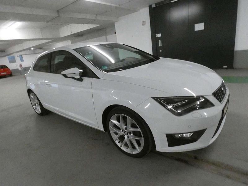 Gebraucht Seat Leon SC FR 140 PS (102 kW) 2014 Blanco nevada/nevada white Kleinwagen