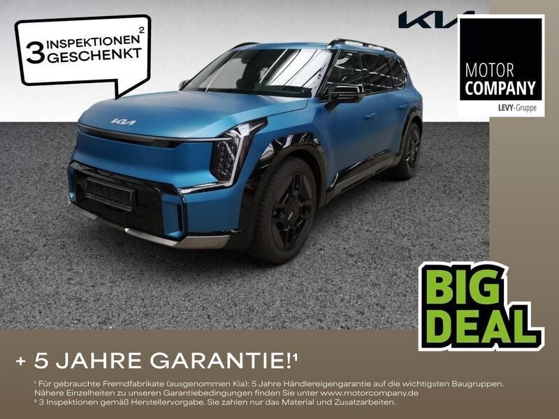 (obm) ocean blue matt Gebraucht 2024 Kia EV9 GT-Line SUV | 64.950 € (Guter Preis) - Bild 1/4