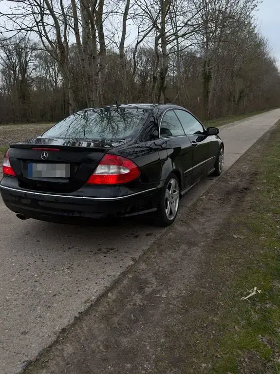 Gebraucht Mercedes CLK220 Elegance 150 PS (110 kW) 2007 Schwarz Coupé