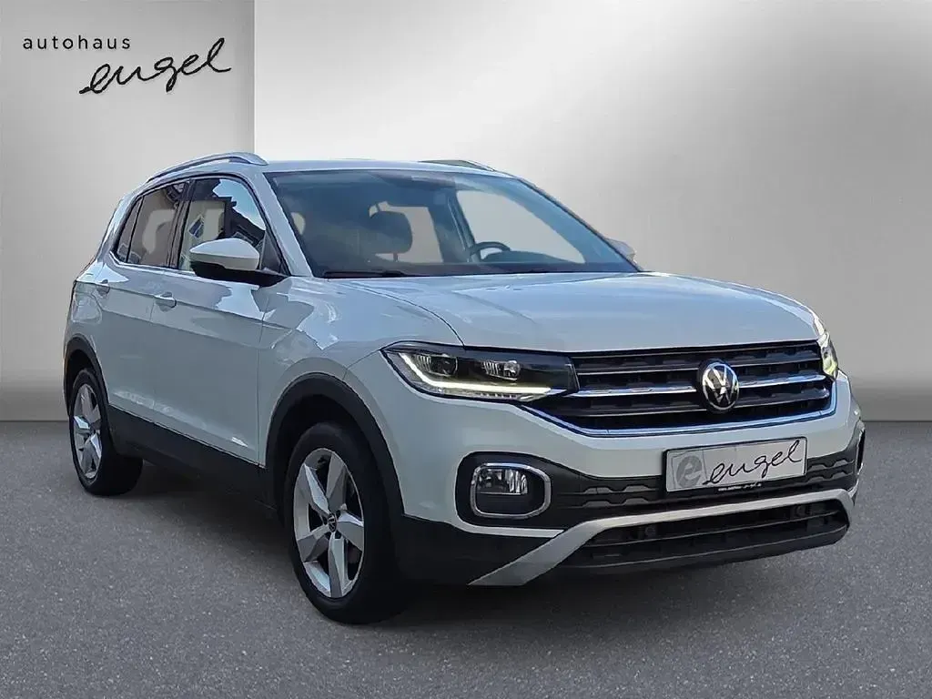 Gebraucht VW T-Cross Style 110 PS (80 kW) 2023 Weiß SUV
