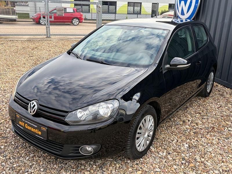 Gebraucht VW Golf VI Trendline 80 PS (58 kW) 2010 Schwarz Kleinwagen