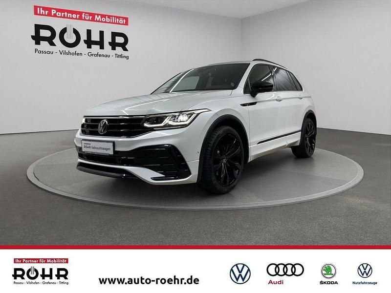 Oryxweiss perlmutteffekt Gebraucht 2022 VW Tiguan R-line SUV | 34.360 € (Fairer Preis) - Bild 1/4