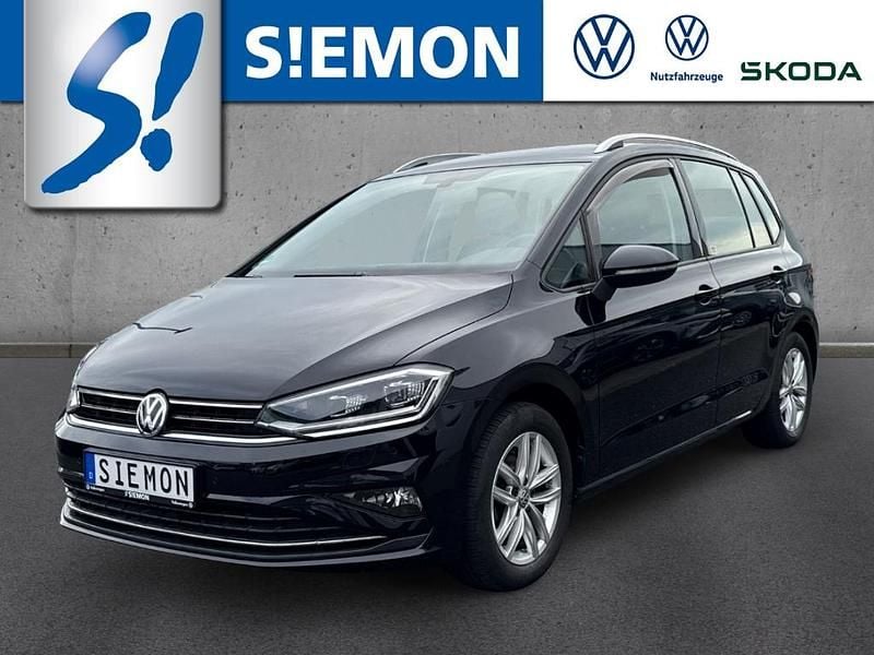 Schwarz Gebraucht 2019 VW Golf Sportsvan Comfortline Van / Kleinbus | 17.930 € (Fairer Preis) - Bild 1/4