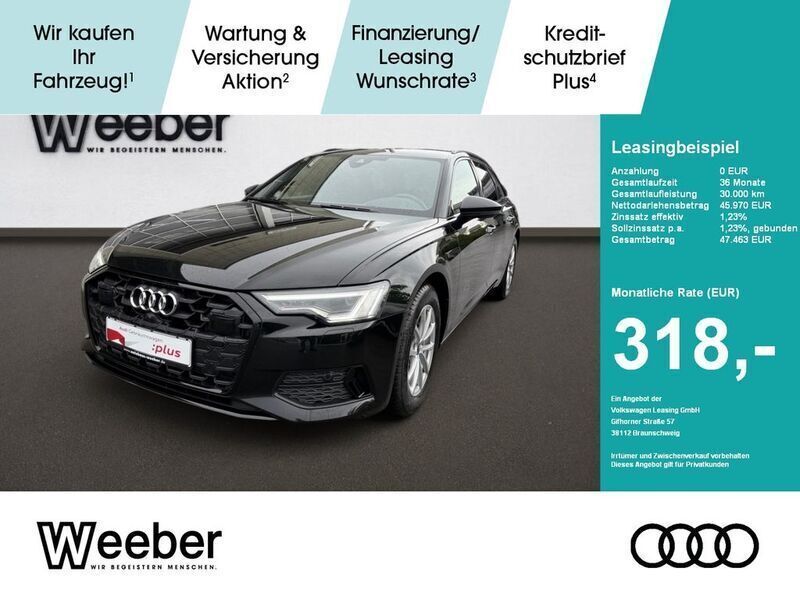 Schwarz Gebraucht 2024 Audi A6 Advanced Kombi | 45.970 € - Bild 1/4
