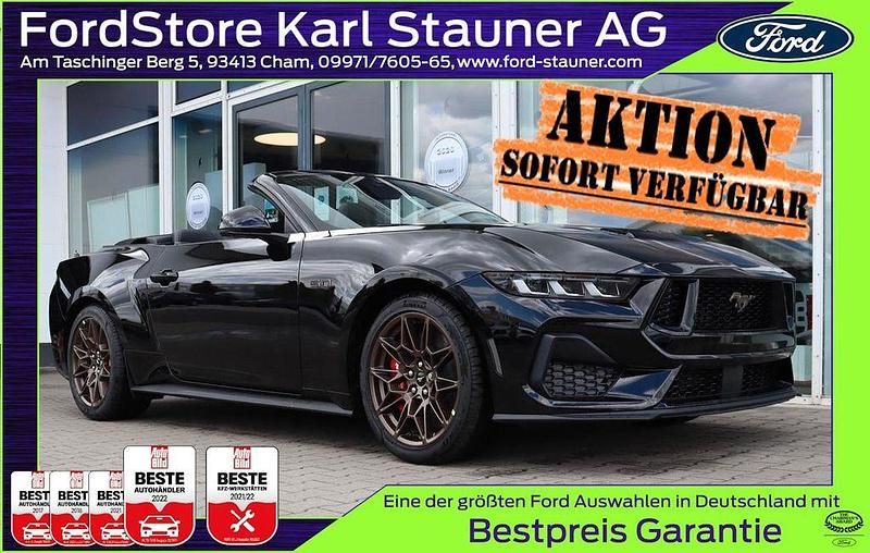 Schwarz Gebraucht 2025 Ford Mustang GT Cabrio | 60.980 € (Guter Preis) - Bild 1/4