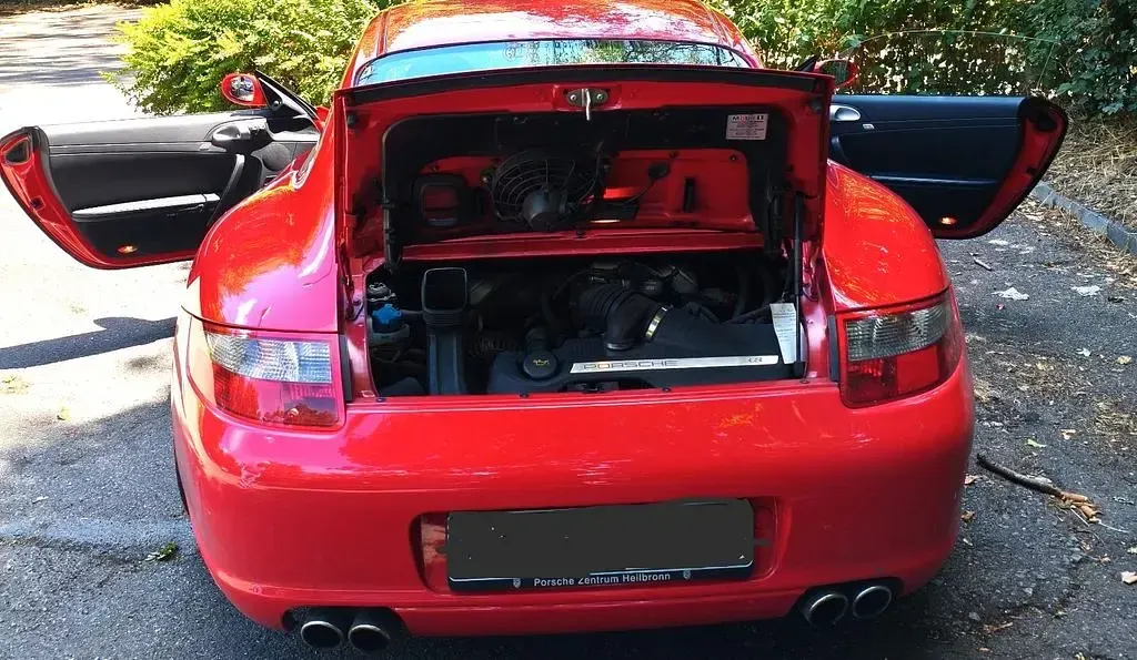 Gebraucht Porsche 997 381 PS (280 kW) 2006 Rot Coupé