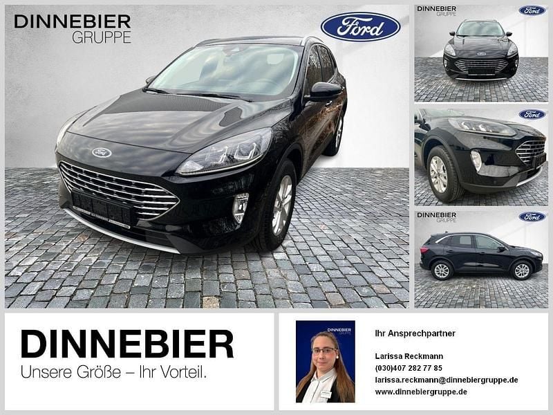 Schwarz Gebraucht 2021 Ford Kuga Titanium SUV | 21.500 € (Superpreis) - Bild 1/2