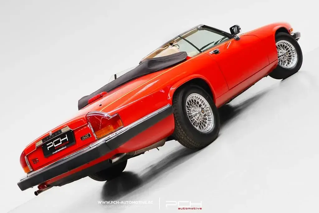 Używany Jaguar XJS 265 KM (194 kW) 1991 Czerwony Kabriolet