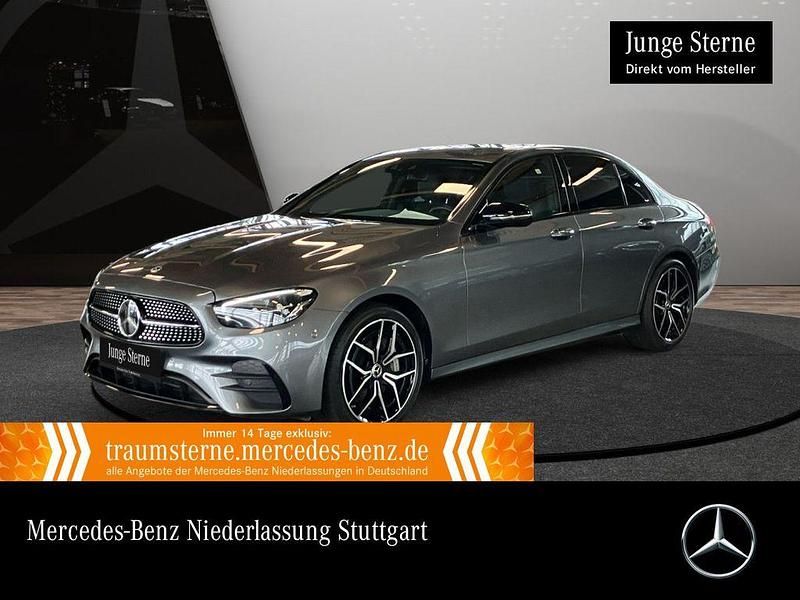 Grau Gebraucht 2022 Mercedes E400 AMG Limousine | 52.990 € (Teuer) - Bild 1/3