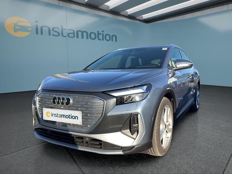 Gebraucht Audi Q4 e-tron S-Line 194 kW (265 PS) 2023 Blau SUV
