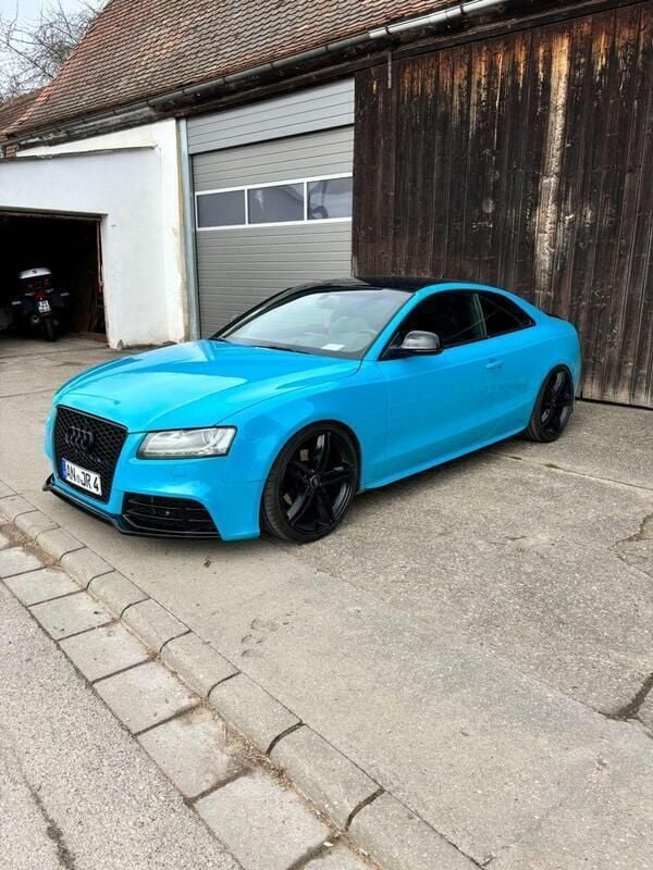Blau Gebraucht 2010 Audi A5 Ambiente Coupé | 10.500 € (Teuer) - Bild 1/4