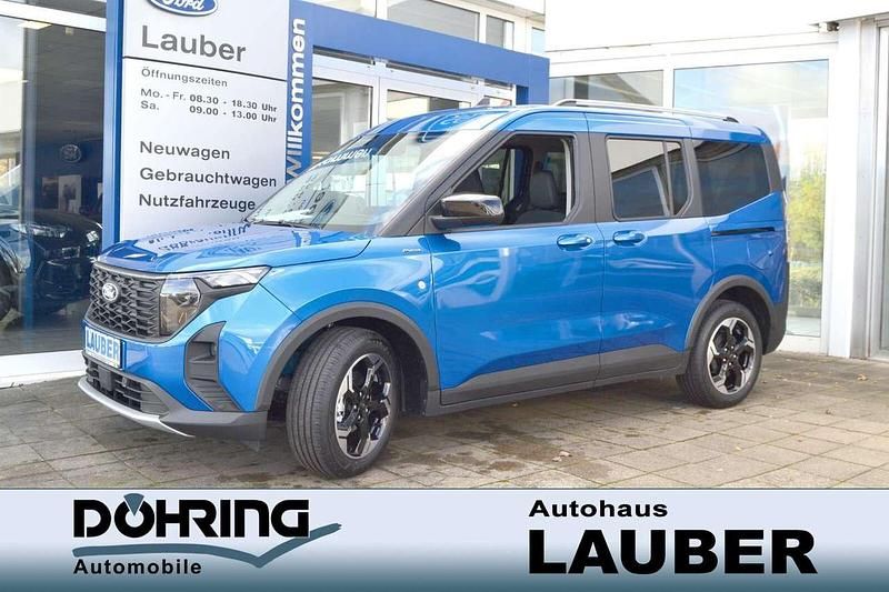 Desert island blue Neu 2024 Ford Tourneo Courier Active Van / Kleinbus | 27.975 € (Etwas zu teuer) - Bild 1/4