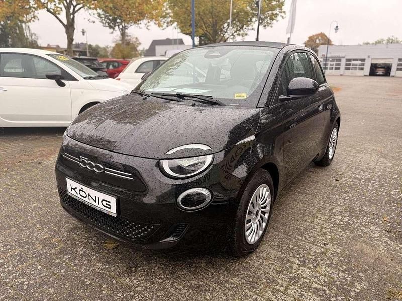 Onyx schwarz Gebraucht 2023 Fiat 500e Cabrio | 19.998 € (Superpreis) - Bild 1/4