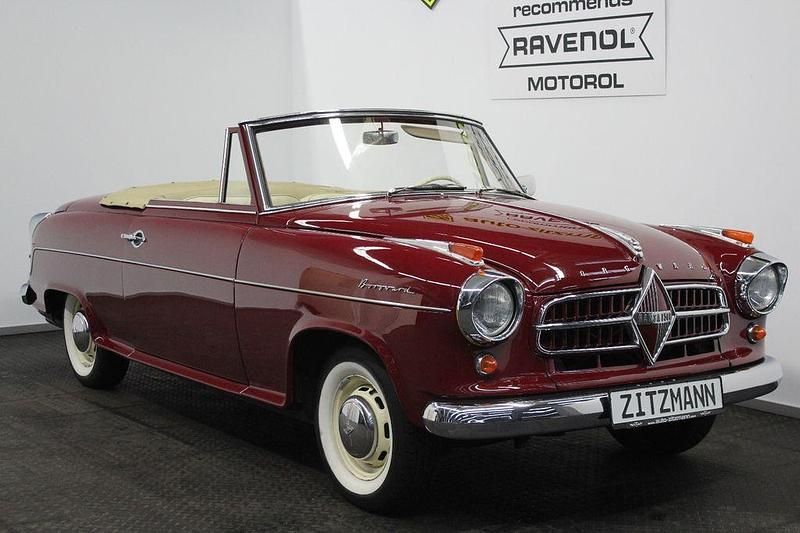 Gebraucht Borgward Isabella 75 PS (55 kW) 1956 Rot Cabrio