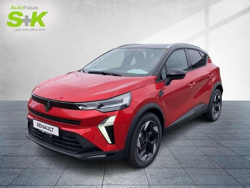 Gebraucht Renault Captur Techno 91 PS (66 kW) 2025 Dezirrot metallic, black pearlschwarz metallic (rot) SUV