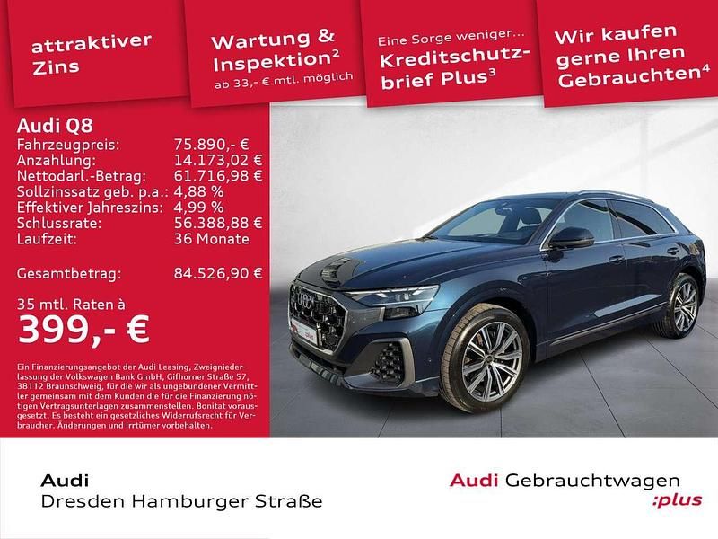 Gebraucht Audi Q8 Sport 340 PS (250 kW) 2025 Blau SUV