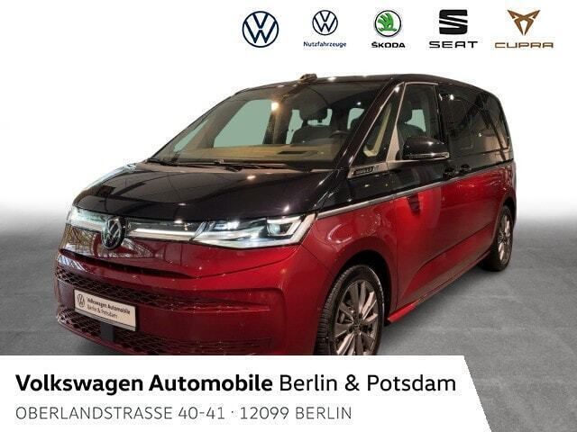 Deep black perleffekt / fortanarot metallic Gebraucht 2022 VW Multivan Style | 48.870 € (Fairer Preis) - Bild 1/4