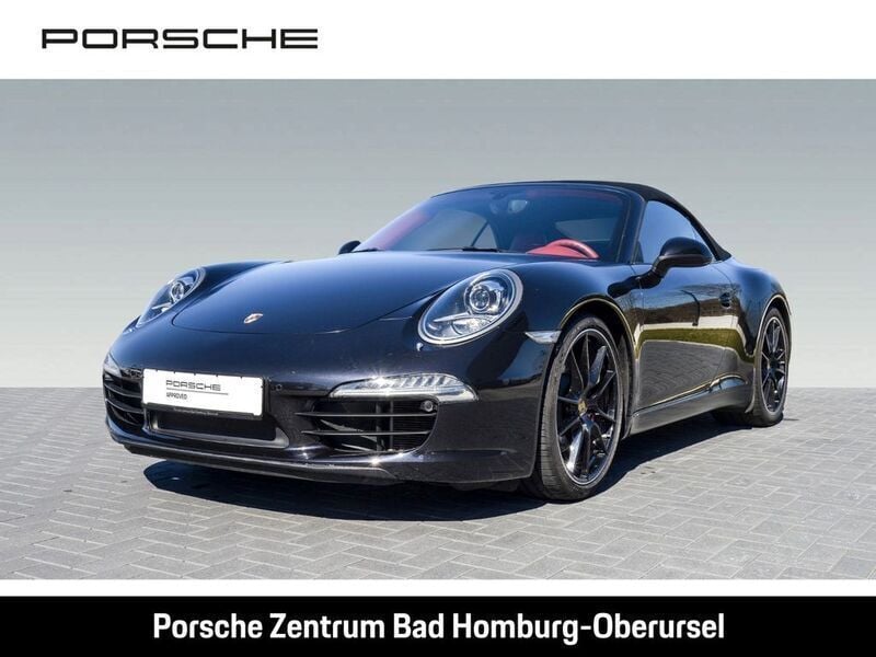 Basaltschwarzmetallic Gebraucht 2014 Porsche 911 Carrera S Cabriolet Cabrio | 86.500 € (Superpreis) - Bild 1/4