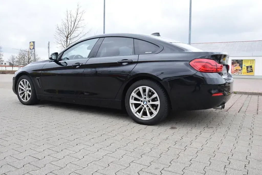 Second-hand BMW 420 Gran Coupé Advantage 184 CP (135 kW) 2018 Negru Coupe