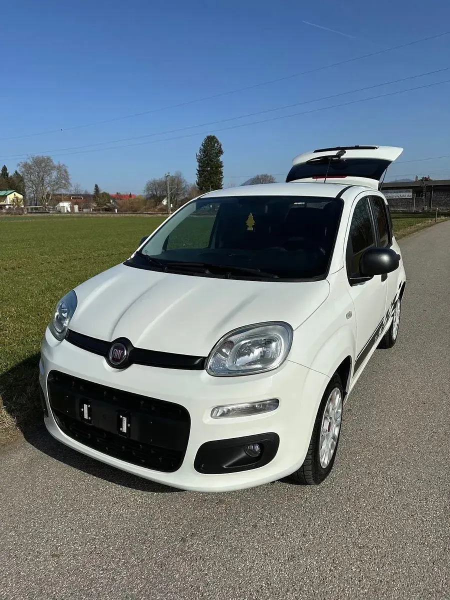 Gebraucht Fiat Panda Pop 69 PS (50 kW) 2017 Weiß Kleinwagen