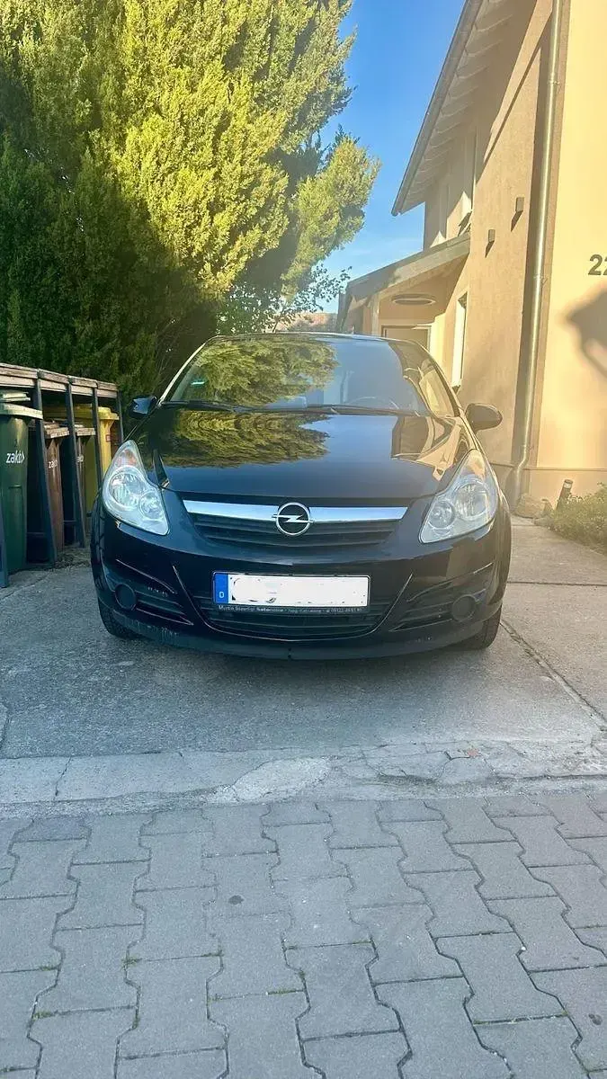 Gebraucht Opel Corsa Edition 60 PS (44 kW) 2010 Schwarz Kleinwagen
