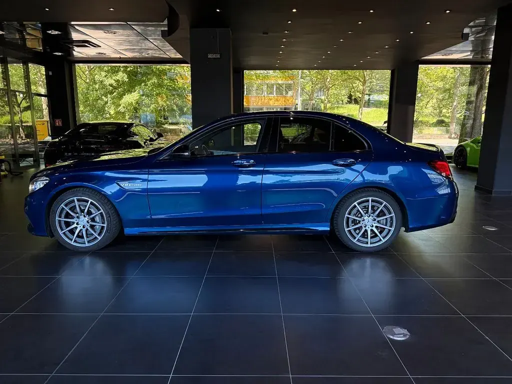 Gebraucht Mercedes C63 AMG AMG 476 PS (350 kW) 2019 Blau Limousine