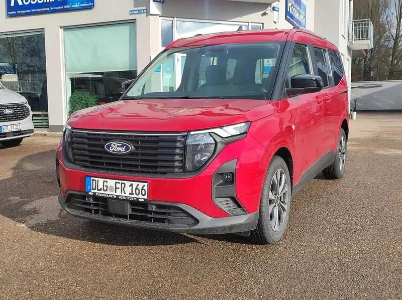 Fantastic rot Gebraucht 2024 Ford Tourneo Courier Titanium Van / Kleinbus | 24.980 € (Superpreis) - Bild 1/4