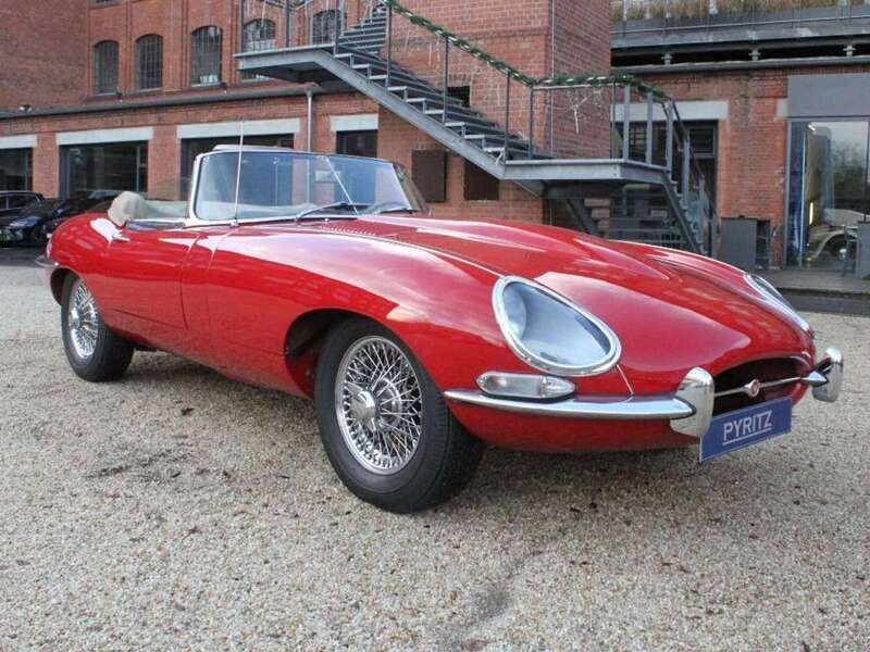 Rot Gebraucht 1966 Jaguar E-Type Cabrio | 89.900 € - Bild 1/4