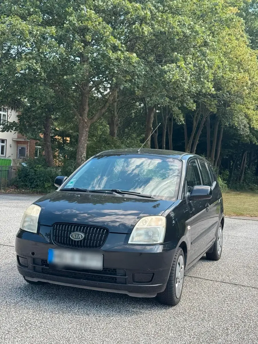 Gebraucht Kia Picanto 65 PS (47 kW) 2004 Schwarz Kleinwagen