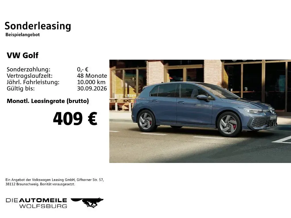 Gebraucht VW Golf VIII GTE 272 PS (200 kW) 2025 Anemonenblau metallic Limousine