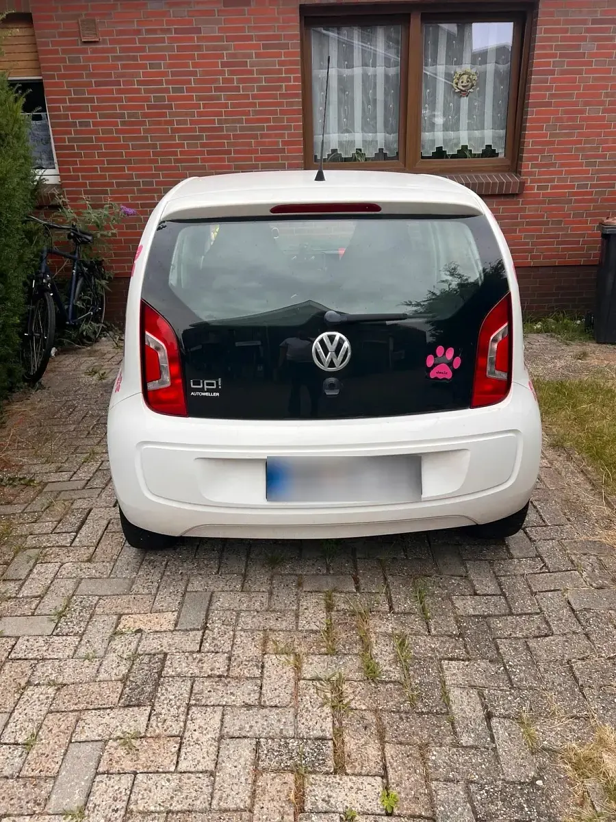 Gebraucht VW up! Highline 60 PS (44 kW) 2016 Weiß Kleinwagen