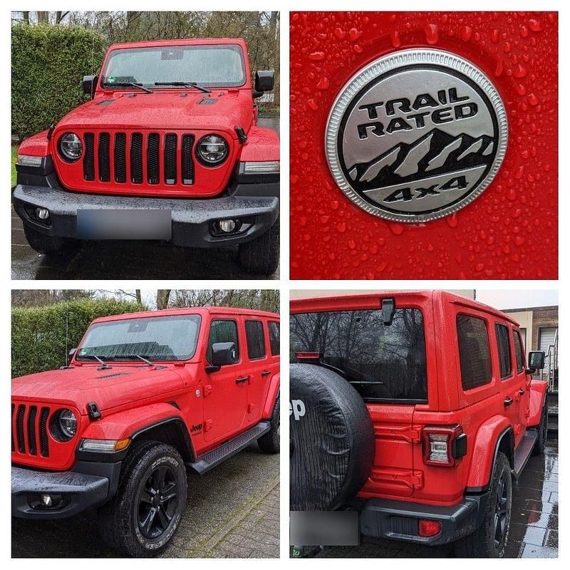 Rot Gebraucht 2020 Jeep Wrangler Night Eagle SUV | 43.390 € (Superpreis) - Bild 1/4