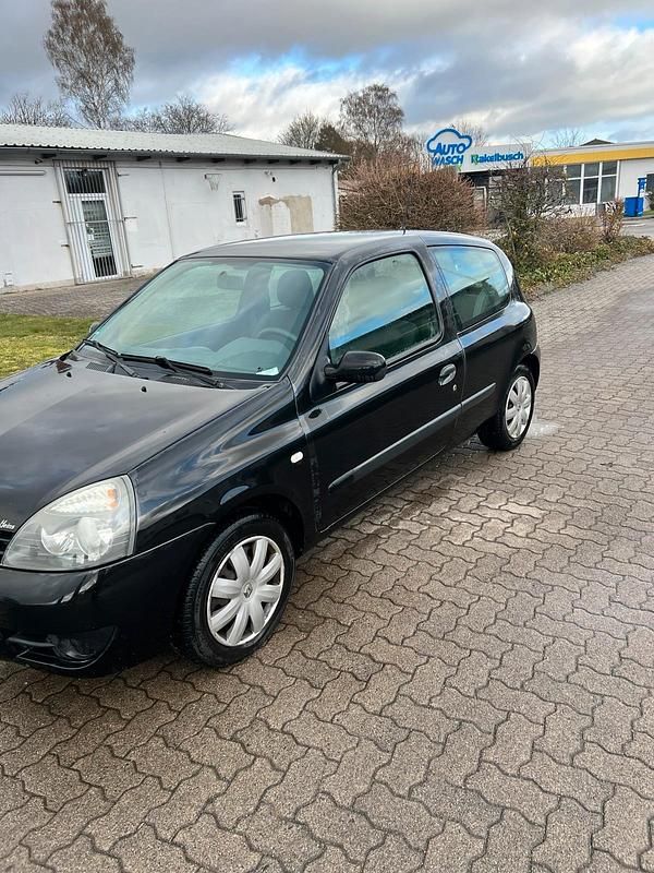 Gebraucht Renault Clio II Campus 60 PS (44 kW) 2007 Schwarz Kleinwagen